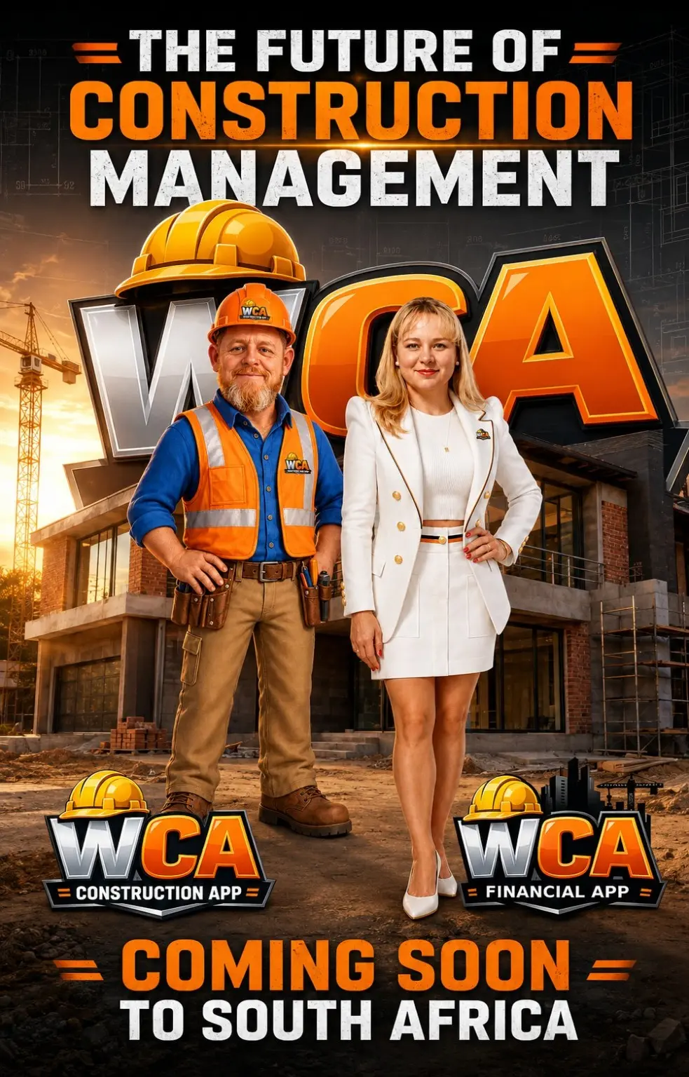 WCA Construction App and WCA Financial App — coming soon to South Africa